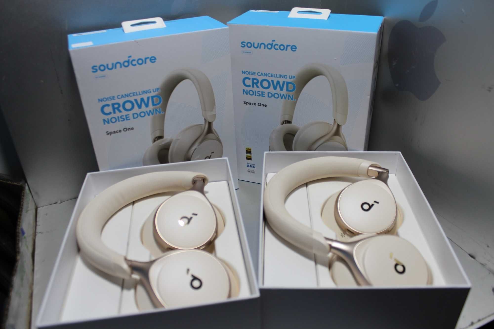 Навушники з мікрофоном Anker SoundCore Space One Latte Cream