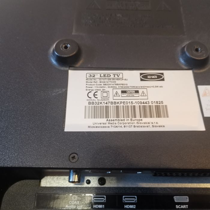 Telewizor; Blaupunkt; 32 cale; dostawa i wniesienie GRATIS.