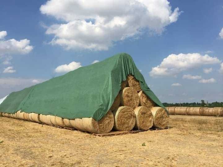 Fliz Wielosezonowy do Przykrywania SŁOMY SIANA - GRUBY 140g UV+
