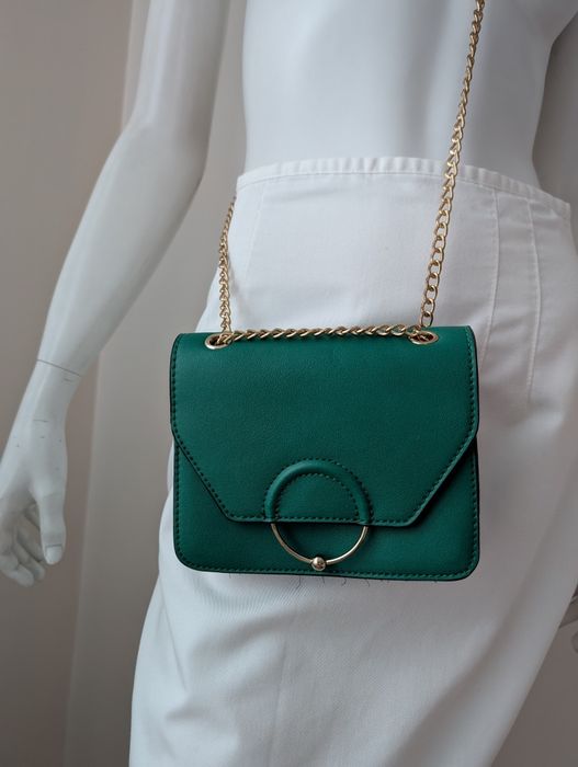 Torebka wizytowa zielona ASOS