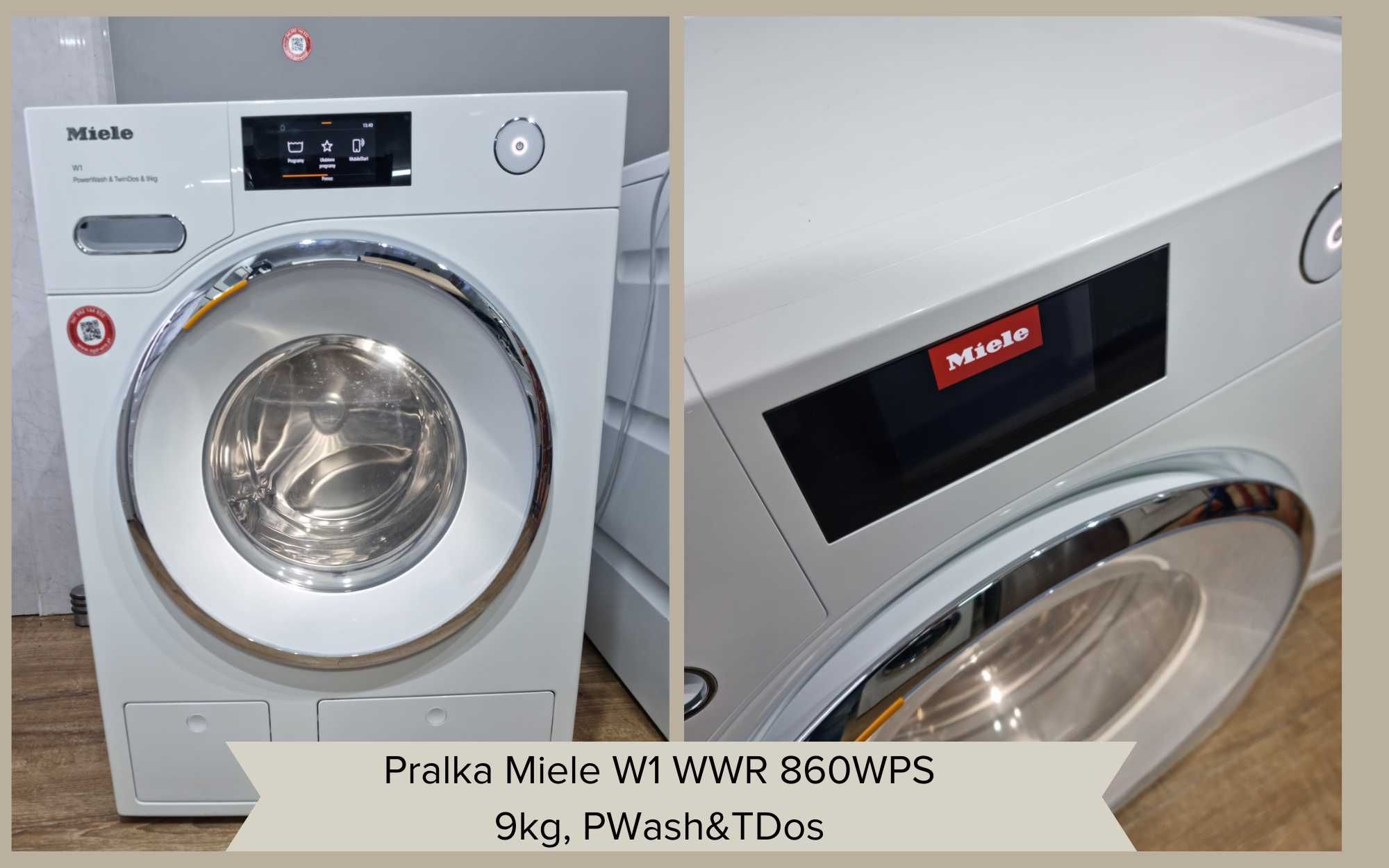 Pralka Miele W1 WWR 860 WPS, PowerWash 2.0, TwinDos, XL, menu PL