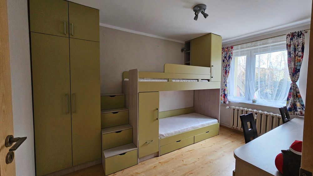 Łóżko piętrowe dziecięce na antresoli