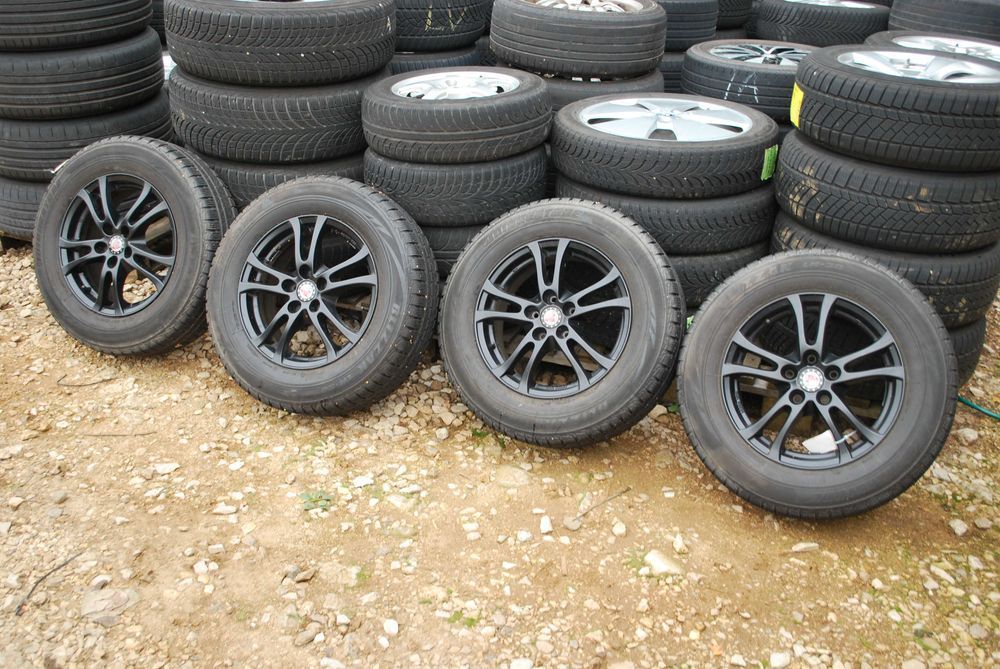 Koła 215/65 R16 5x112 Alufelgi + opony zimowe VW Tiguan Skoda Audi