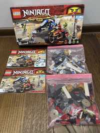 Zestaw Lego Ninjago 70667 Motocykl Kaia i skuter Zane'a