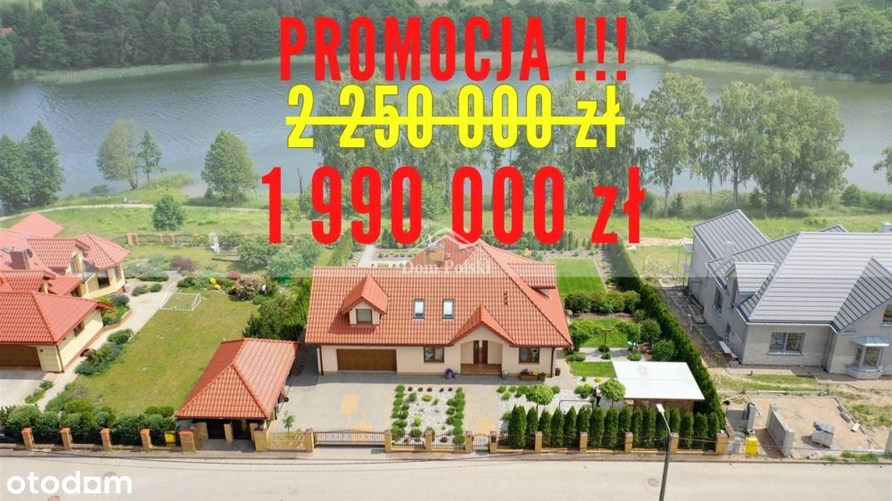 Dom na Mazurach 285 m2, 30 M od jeziora, Olecko