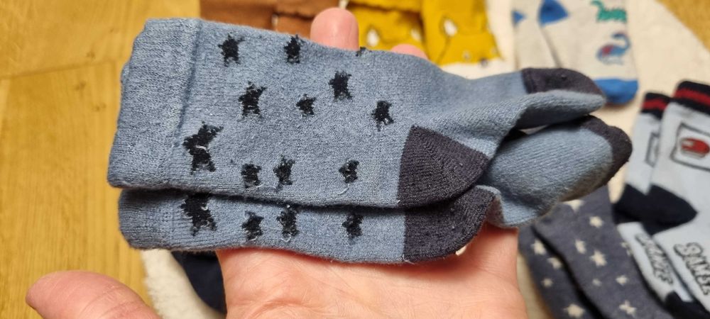 8 par skarpetki niemowlęce bawełna I bambus 9 do 12 mies