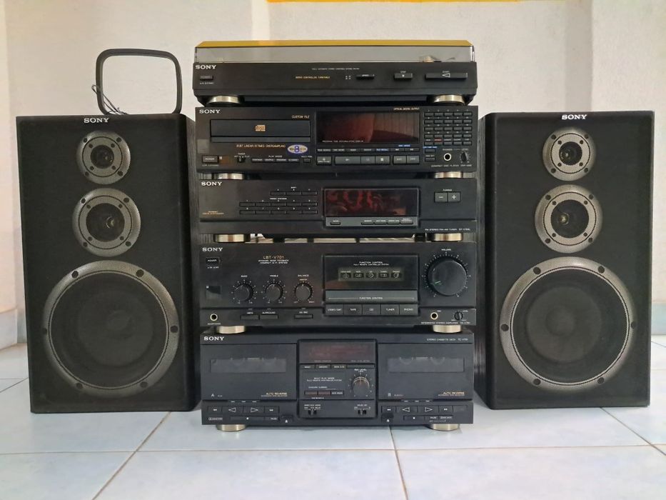 Aparelhagem SONY completa - Avariada