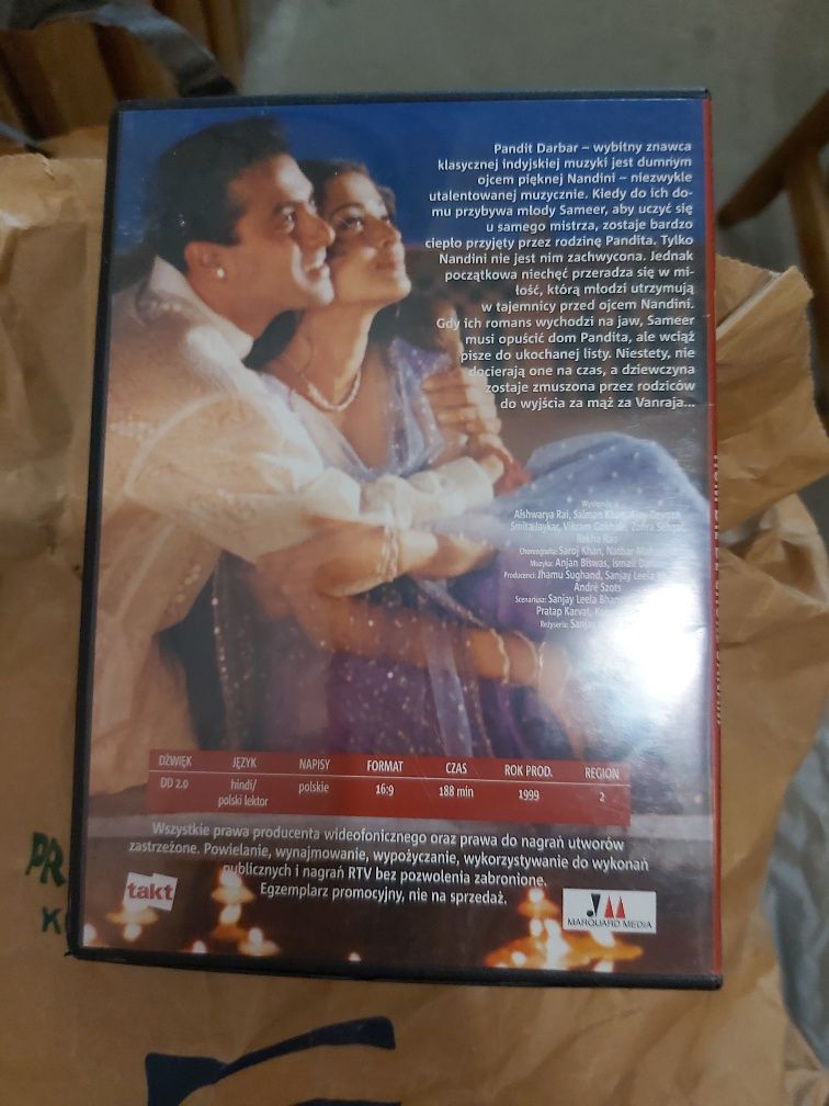 Film DVD Prosto z Serca Kolekcja Bollywood