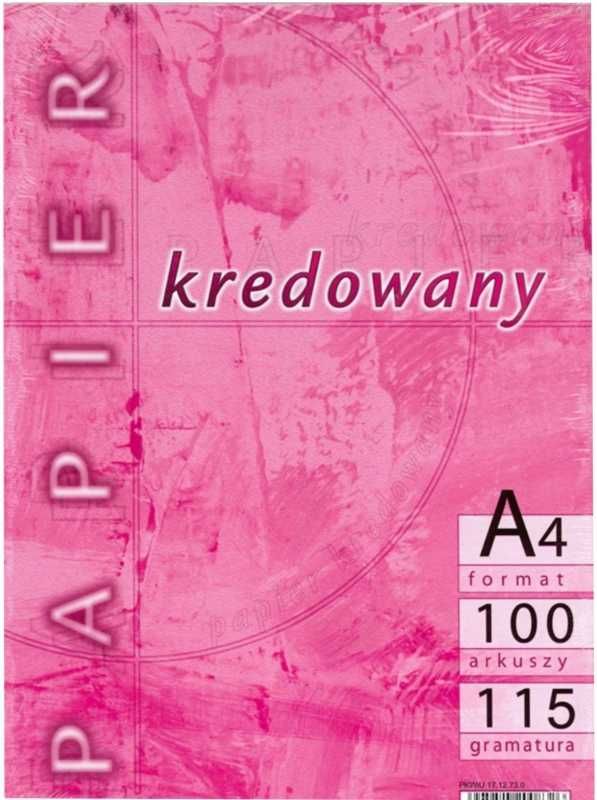 Papier kredowany A4 115g 100 szt