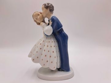 Figurka porcelanowa para na ślub Bing & Grondhal, Kopenhaga, Dania