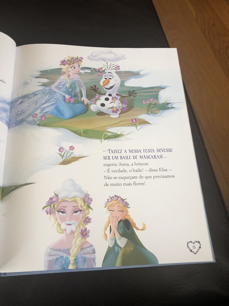 Vende -se o livro completo da Frozen da editora D. Quixote