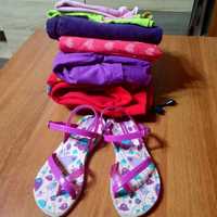 Пакет одягу та взуття на дівчинку (110-116 см)