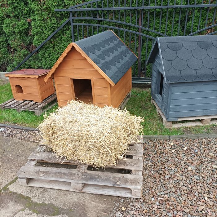 Słoma Legowisko Ściółka Kostka 7kg Do Budy Dla Psa Wysyłka