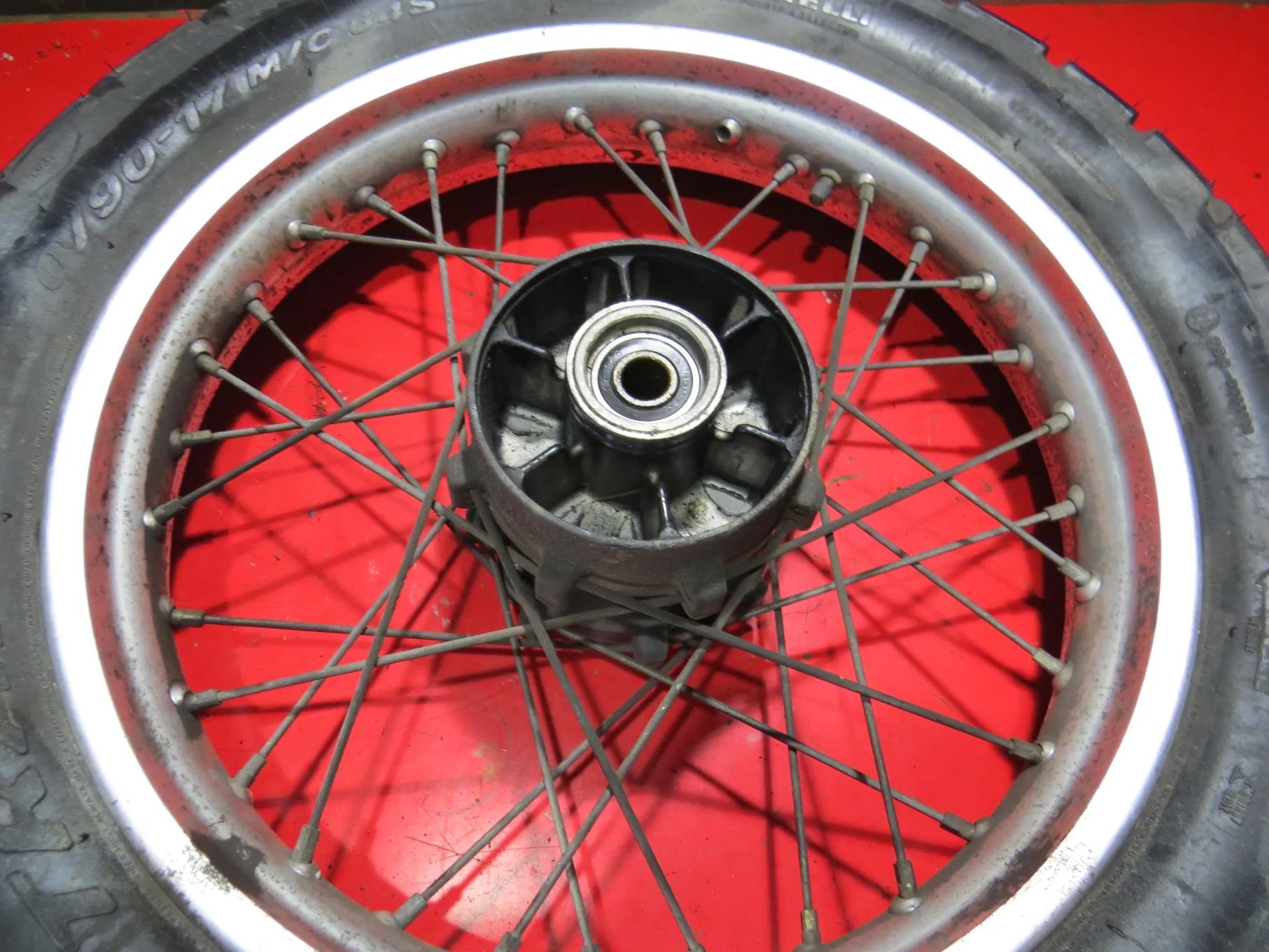 HONDA TRANSALP 650 XL 650XL koło tył tylne felga opona