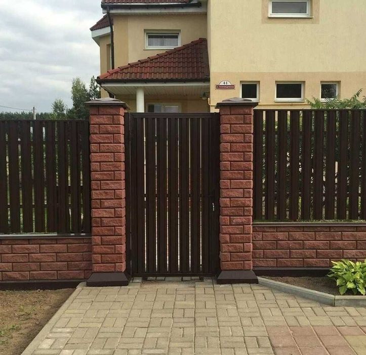 Штакетник металлический - купить металлоштакетник ‼️ Без посередників!