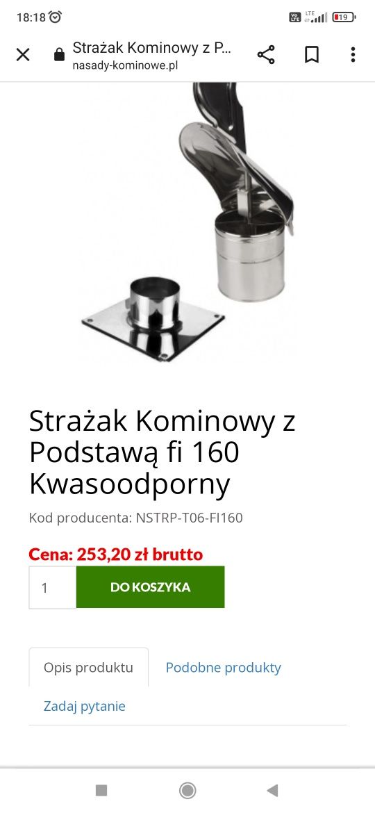 Strażak kominowy