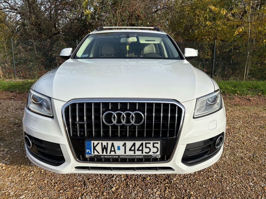 Audi Q5 Serwisowany do końca, 1 wł od 2017r, panorama, 4x4,