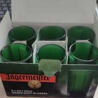 Jagermeister kieliszki niemieckie NOWE 6 szt 40 ml