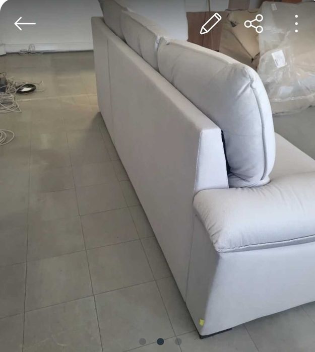 Sofa 6 lugares cor cinza