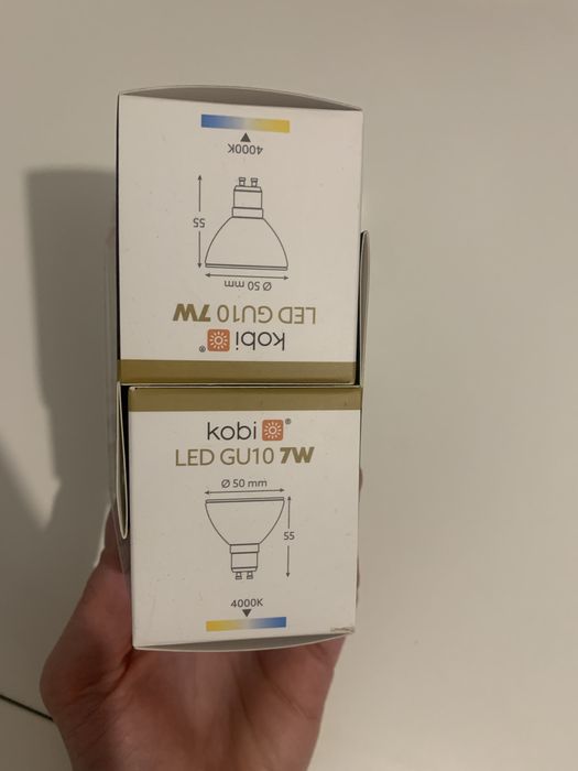 Żarówka LED GU10 Premium 7W 4000K 230V Kobi Light