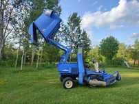 Traktorek ciagniczek kosiarka ISEKI SF370FH górny wysyp turbo D 4X4