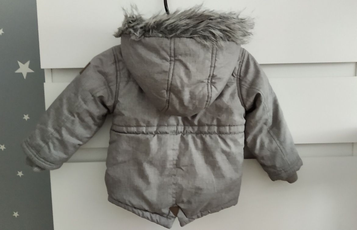 Kurtka parka Smyk r. 74