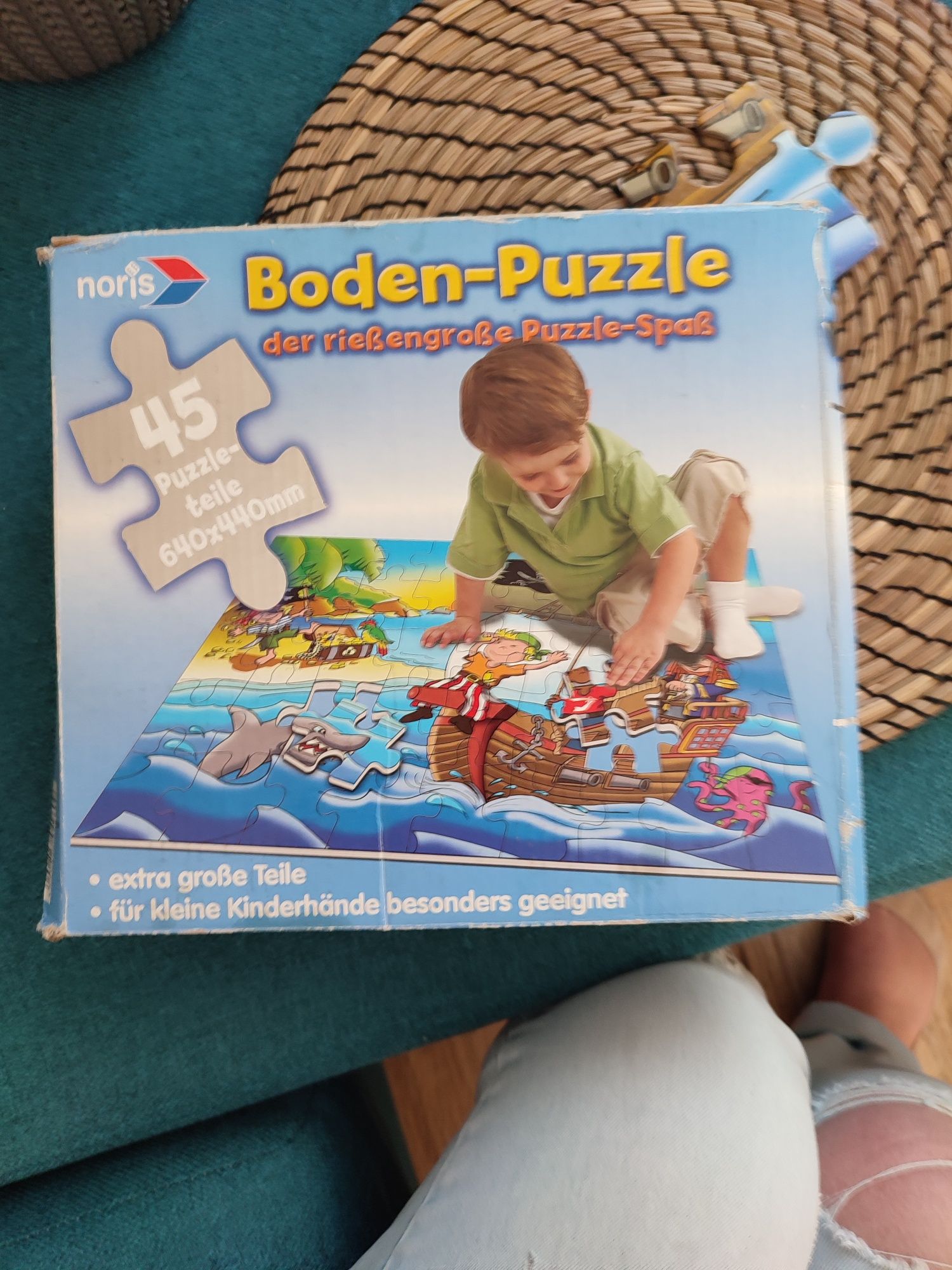 Puzzle duże piraci