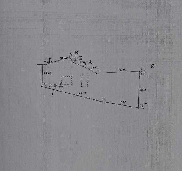 Ділянка 25 сот в с. Пійло
