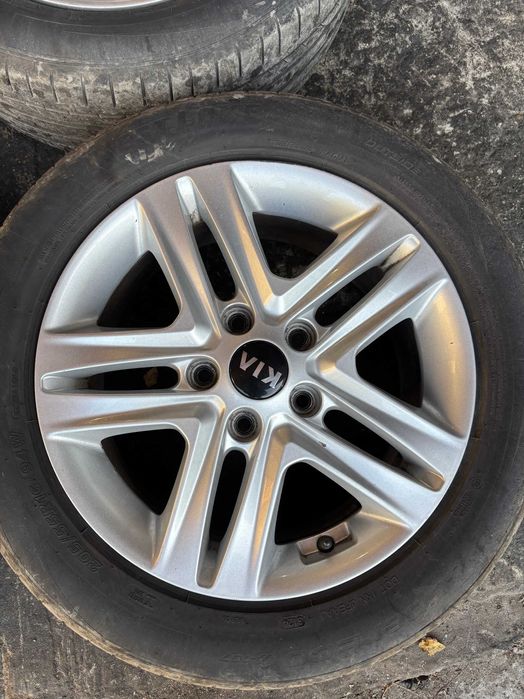 Kia Hyundai Koła Felgi aluminiowe z oponami letnimi 16 cali 5x114,3