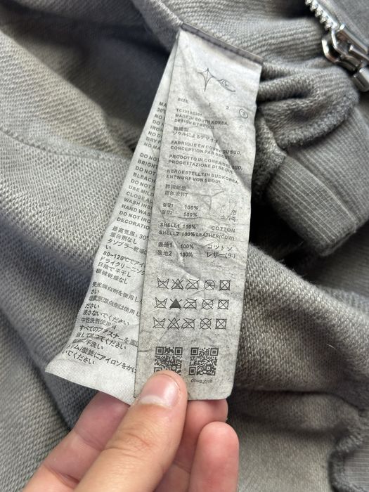 Худі Thug Club zip hoodie худи зип зипка фулл full y2k archive серая