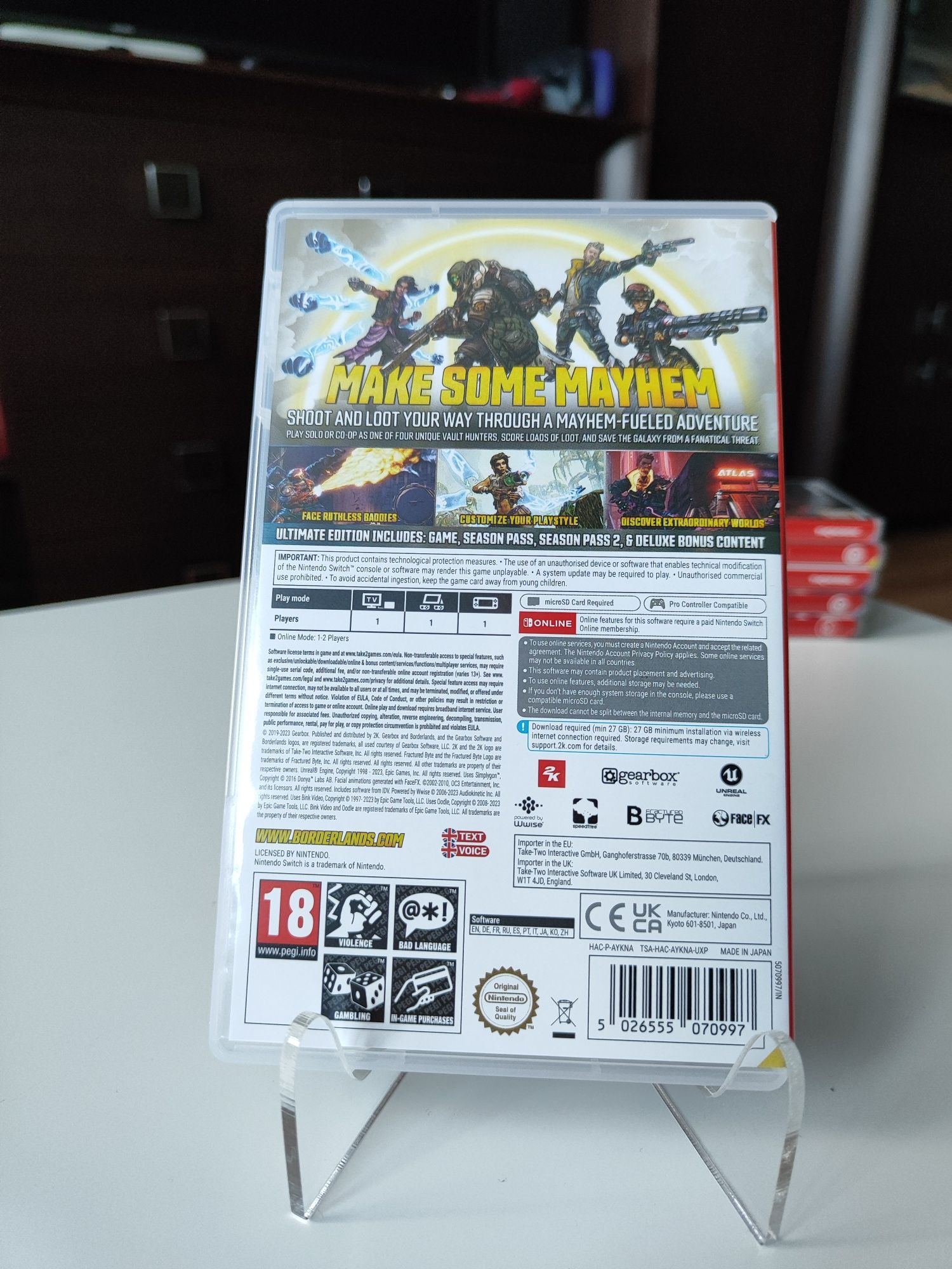 Borderlands 3 Ultimate Edition Nintendo Switch