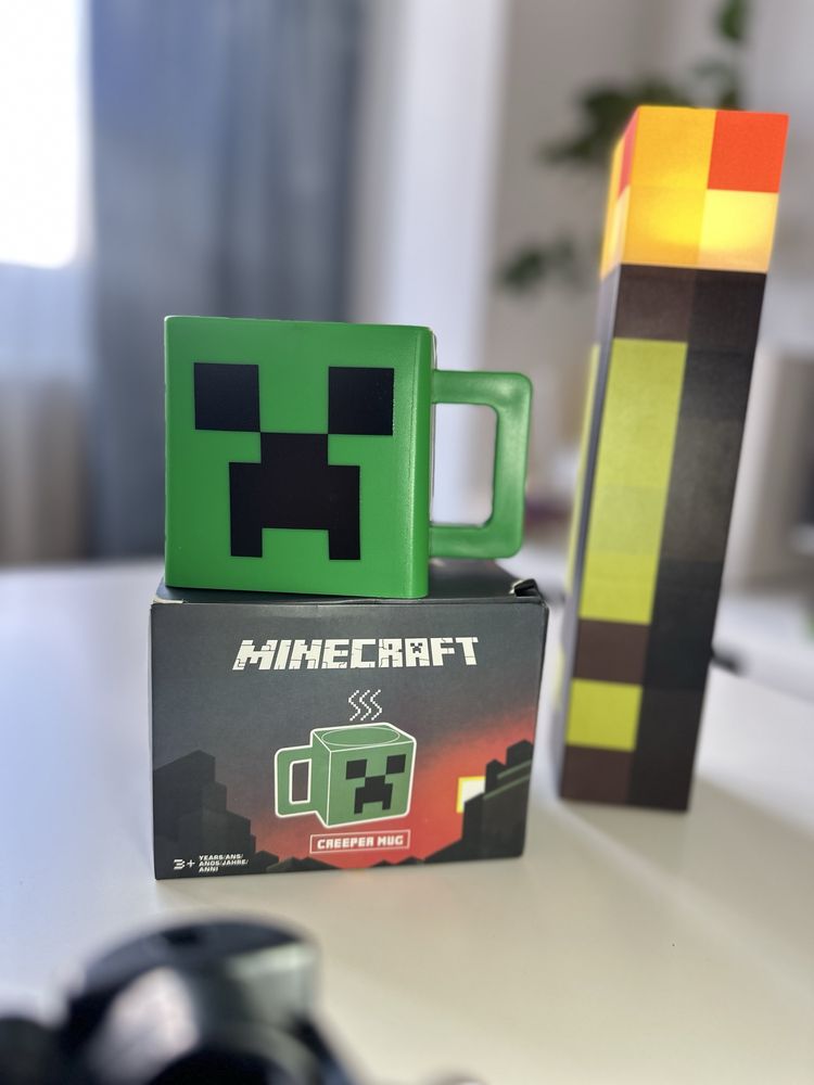Кружка-чашка Minecraft- Кріпер