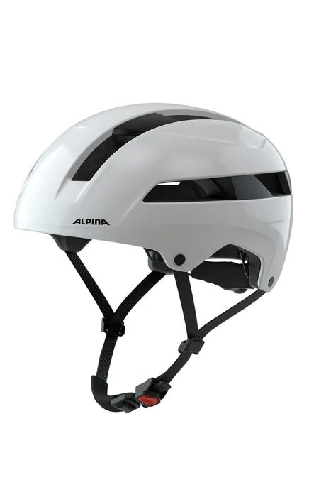 Nowy kask rowerowy Alpina Urban Soho white gloss 51-56 cm