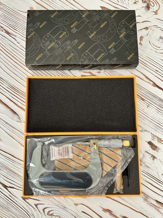 Микрометр гладкий 75-100мм 0,01мм Asimeto, Германия