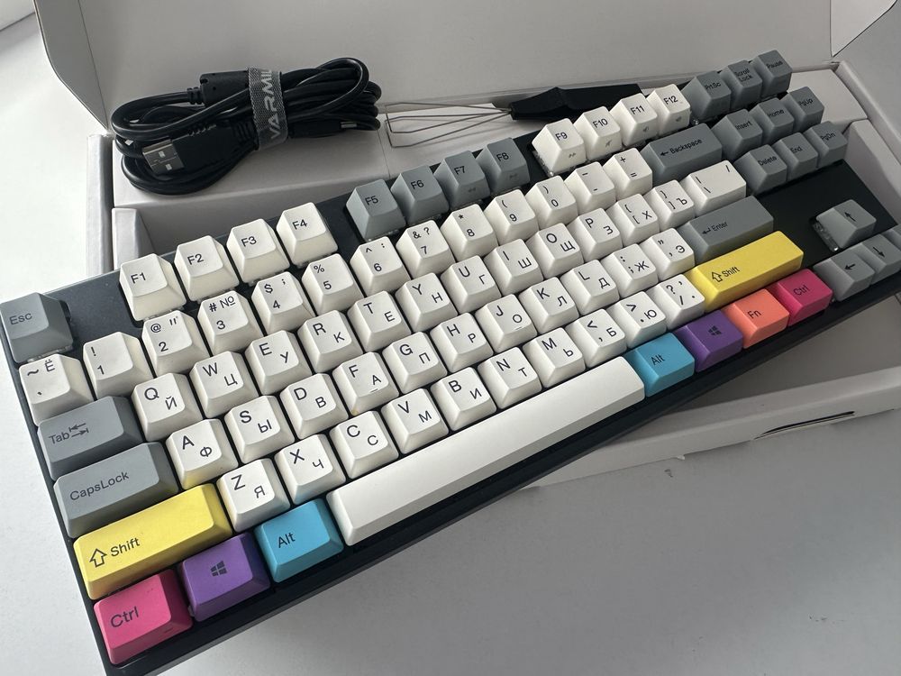 Клавиатура Varmilo MA87M V2 CMYK EC Daisy V2 RU