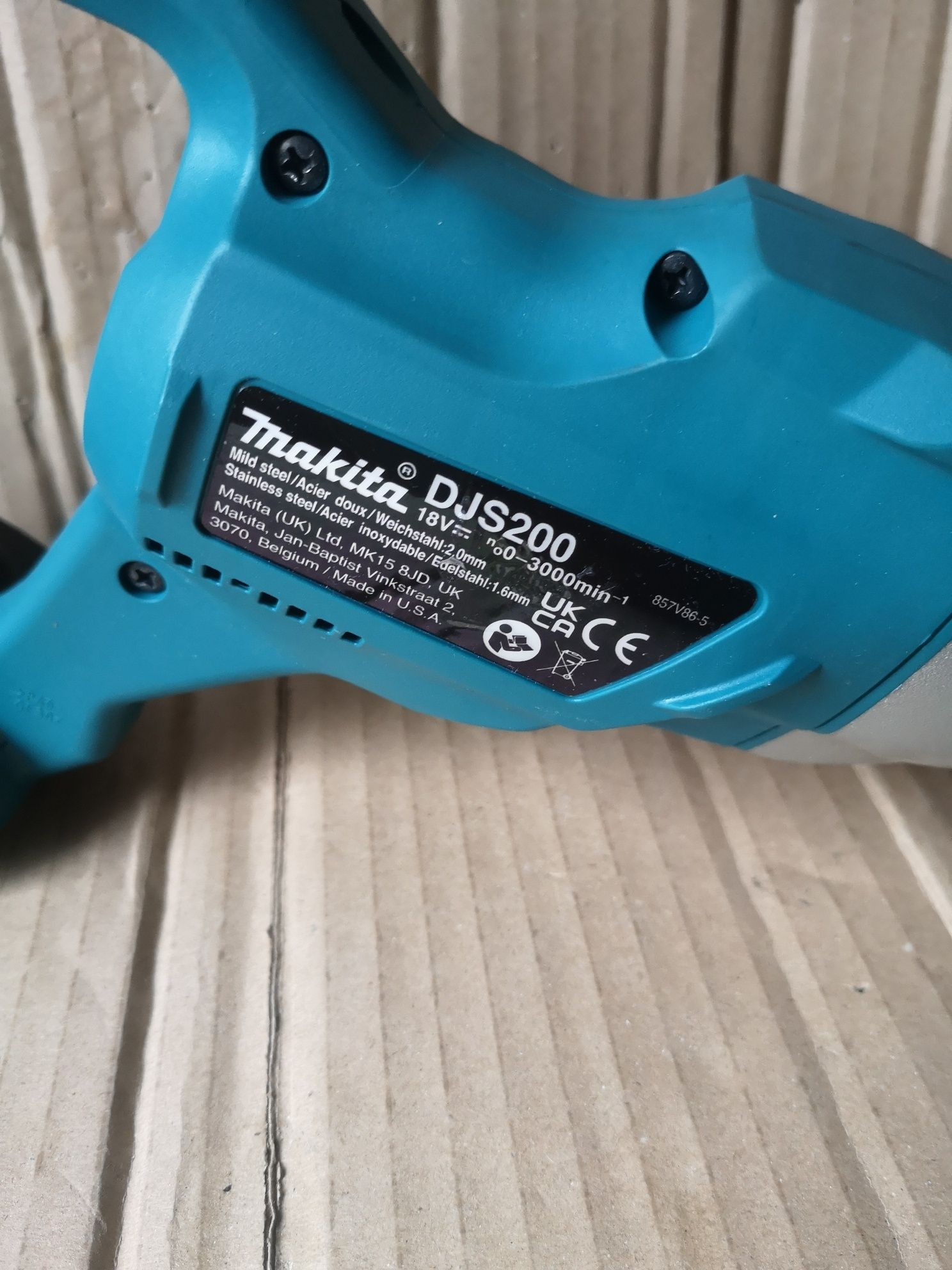 Makita Djn 200 nożyce do blachy nibbler 18v nowy body