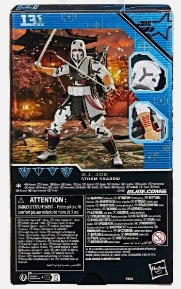GI Joe GIJOE Classified Storm Shadow (v2) #131 (NOVO SELADO)