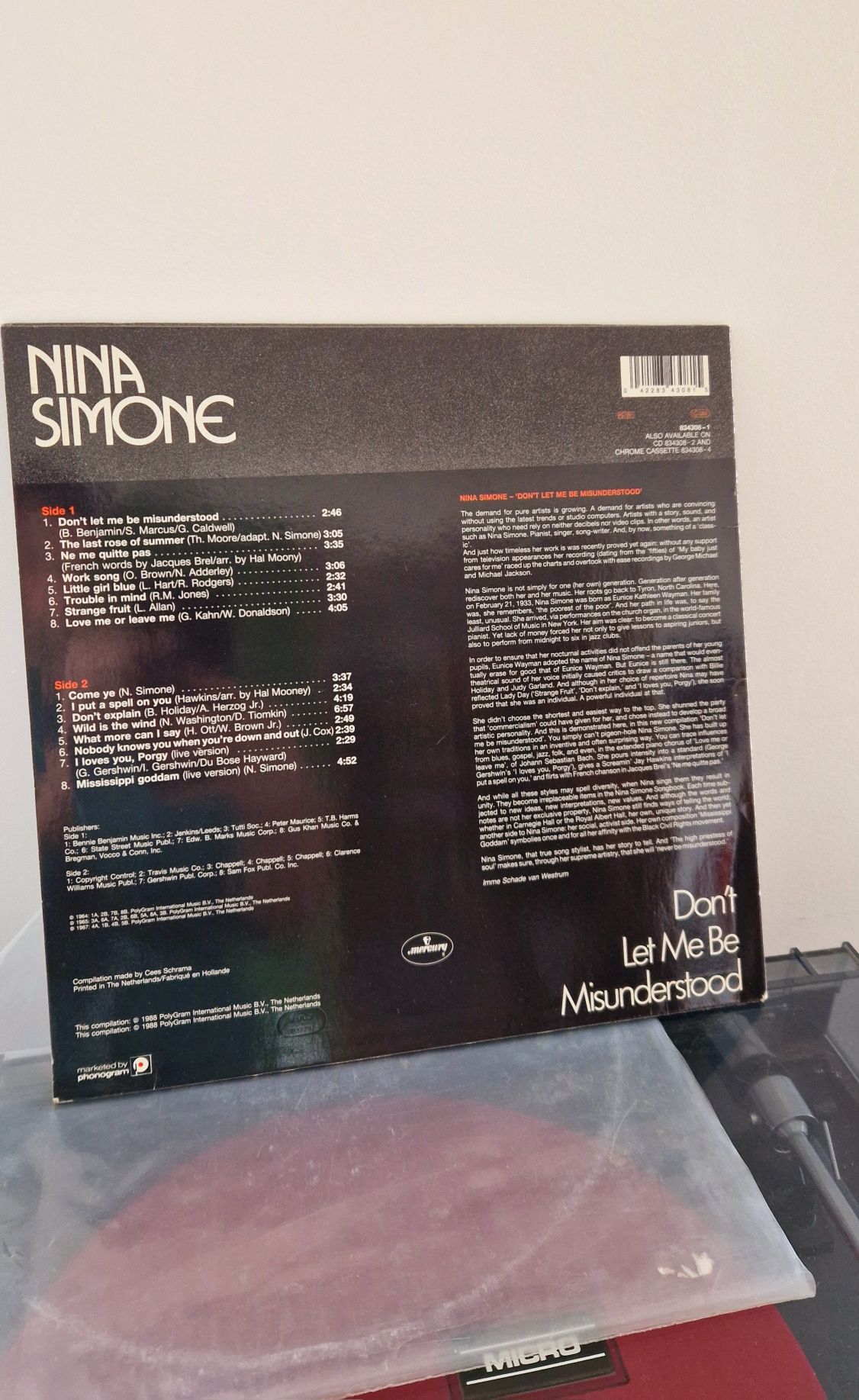 Disco Vinil Nina Simone