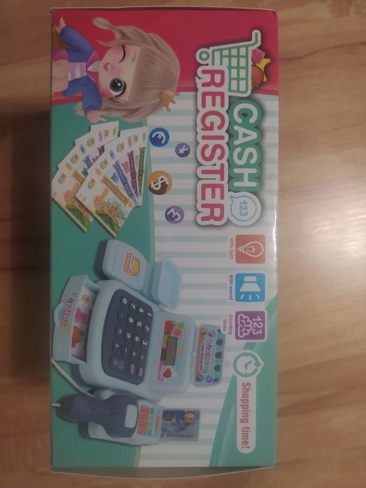 Zabawka kasa sklepowa