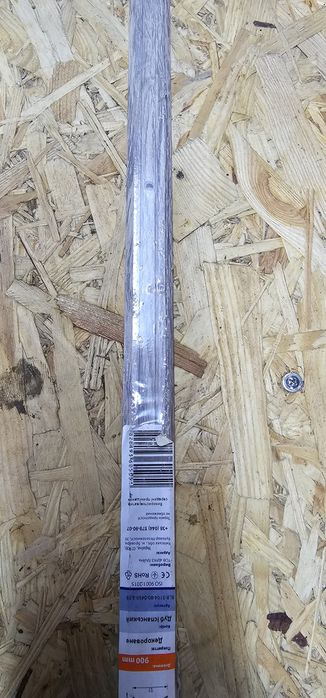 Алюмінієвий профіль поріжок однорівневий рифлений 25мм х 900 дуб іспан