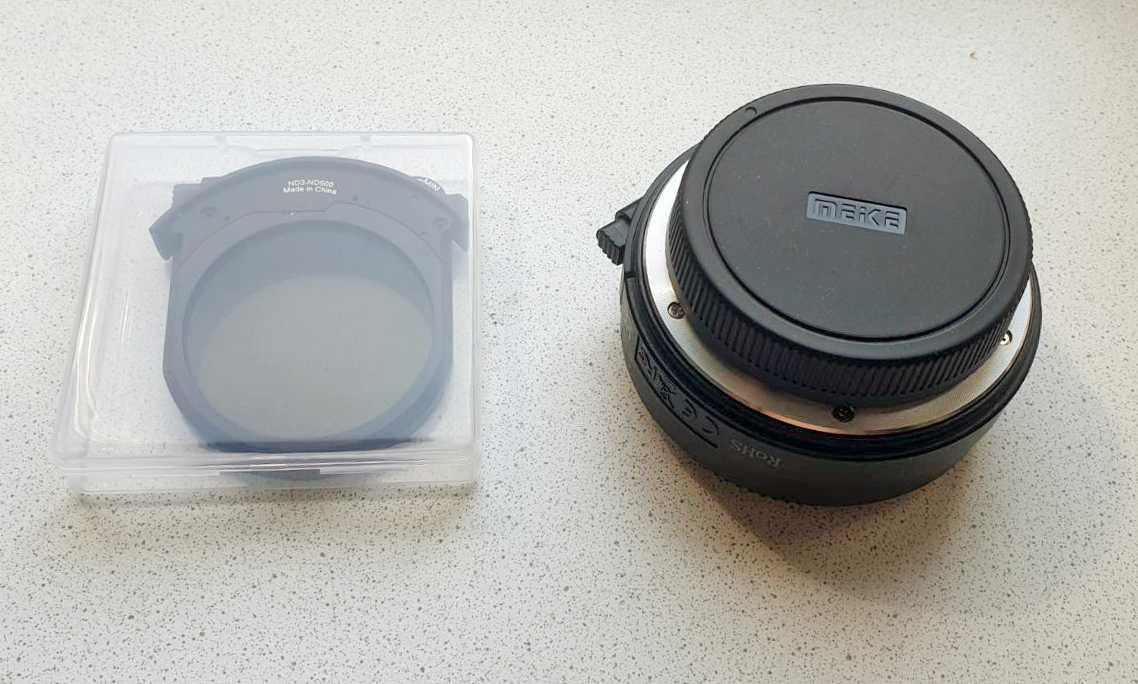 Переходник, адаптер Meike Lens Mount Adapter with Variable ND