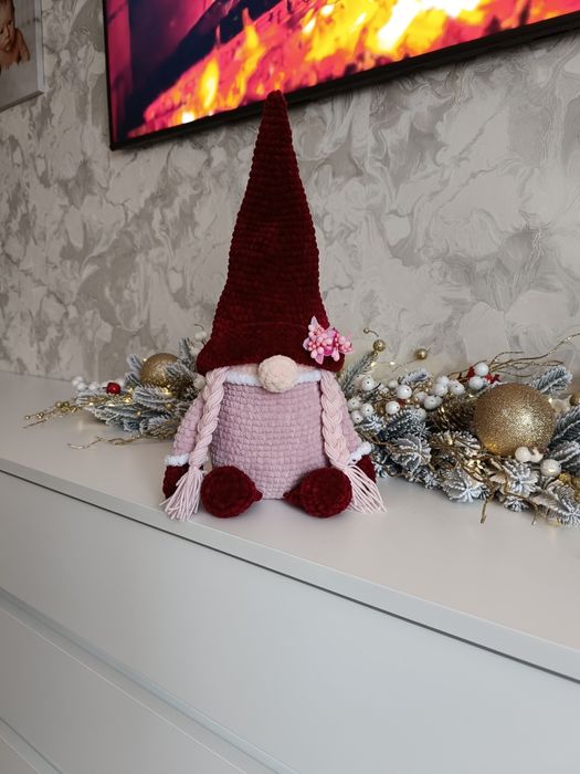 Подарунок скандинавський гном, декор, Миколая