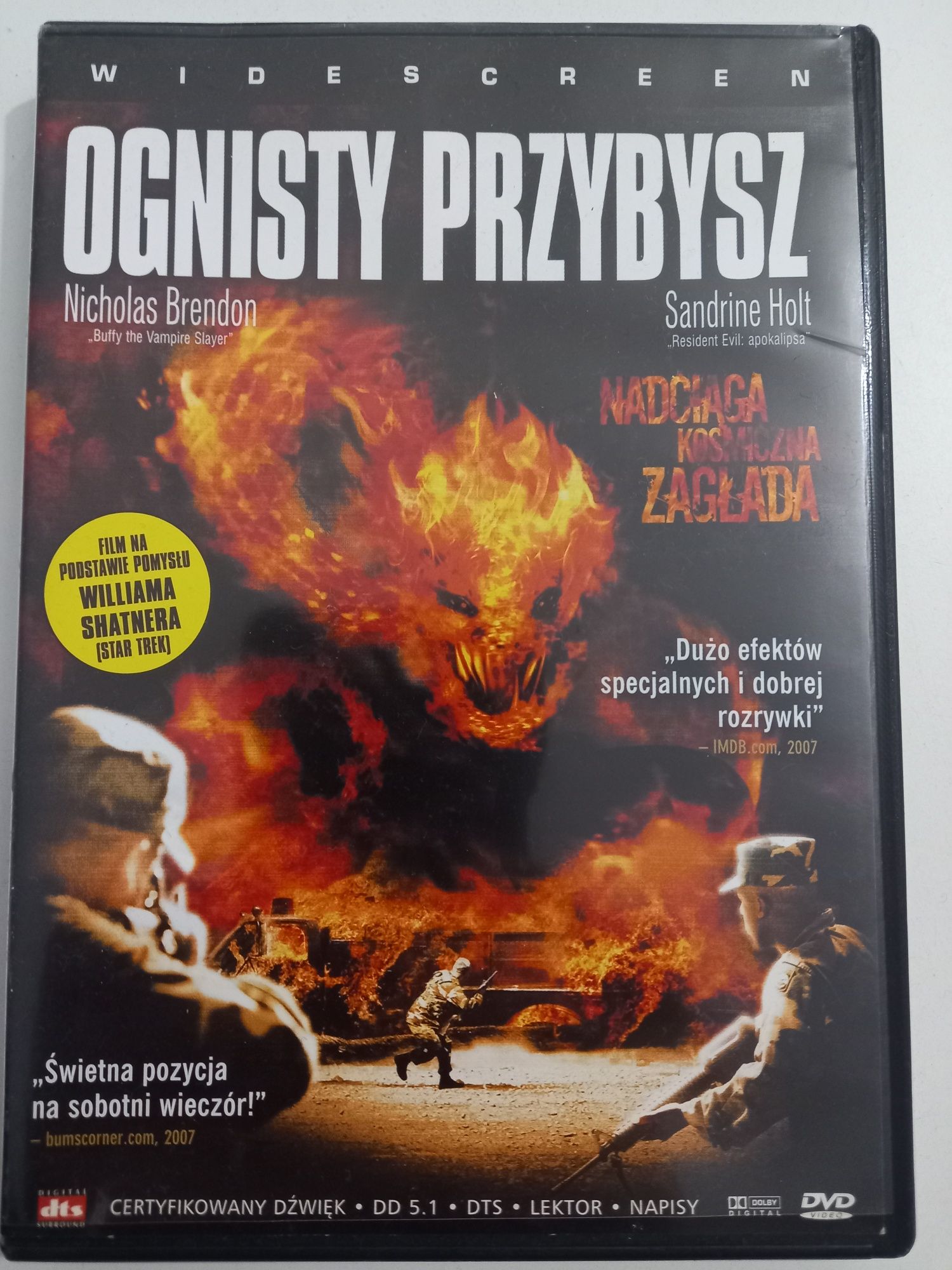 Film Ognisty Przybysz DVD Video