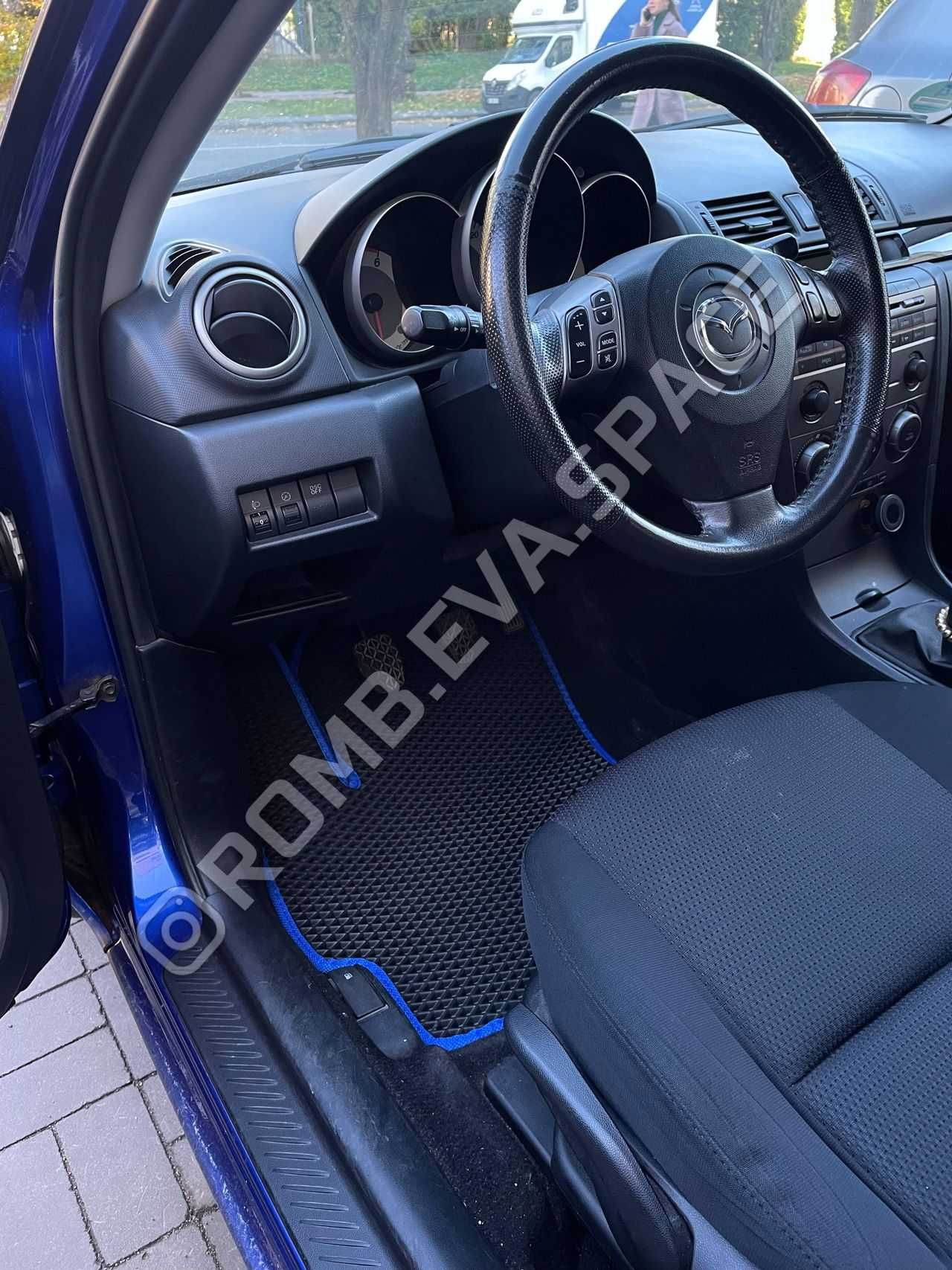 ‼️ ПОДАРУНОК Авто килимки EVA, ЕВА коврики в салон (Ромб Сота Крапля)
