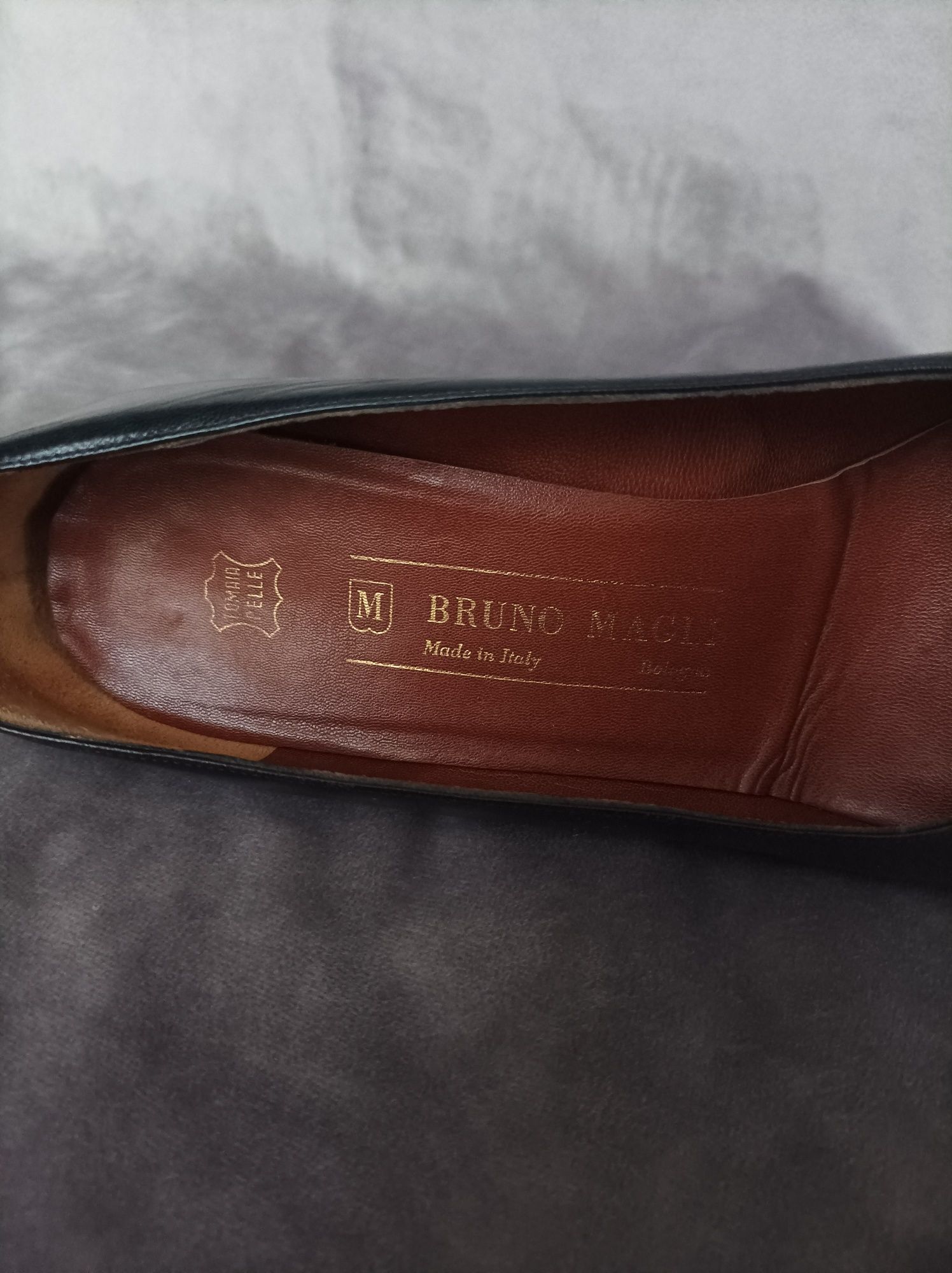 Buty skórzane Bruno Magli