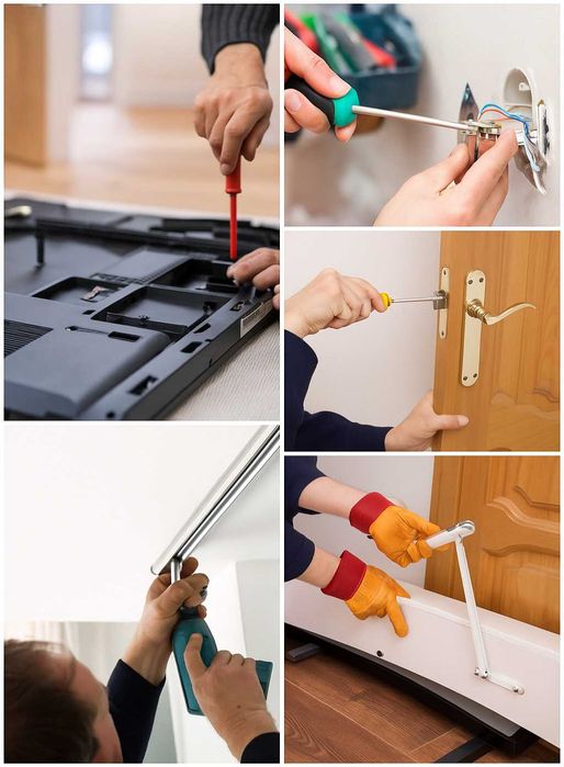 Złota rączka Warszawa - meble, elektryk, hydraulik, szpachlowanie