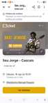 Bilhete Concerto Seu Jorge dia 16