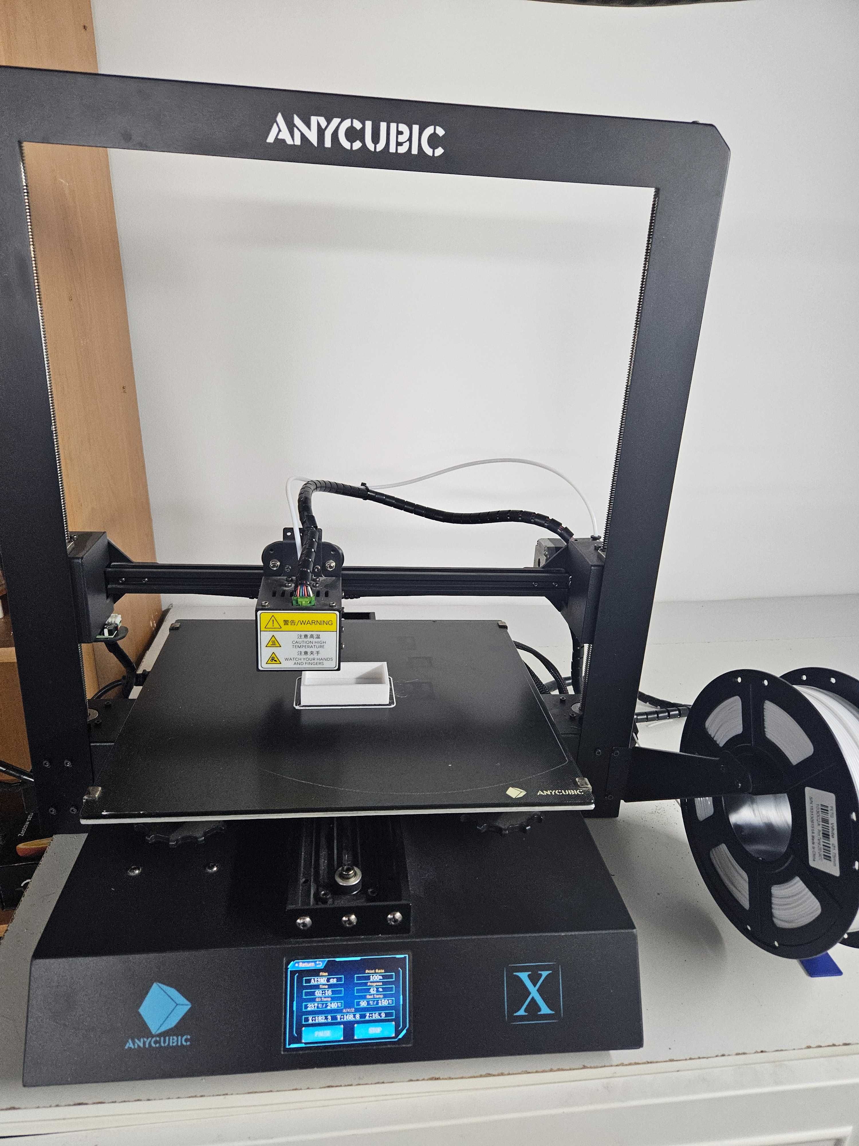 ANYCUBIC i3 Mega X, w pełni sprawna.