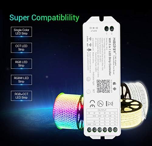 milight miboxer 5w1 wifi led strip controller wl5