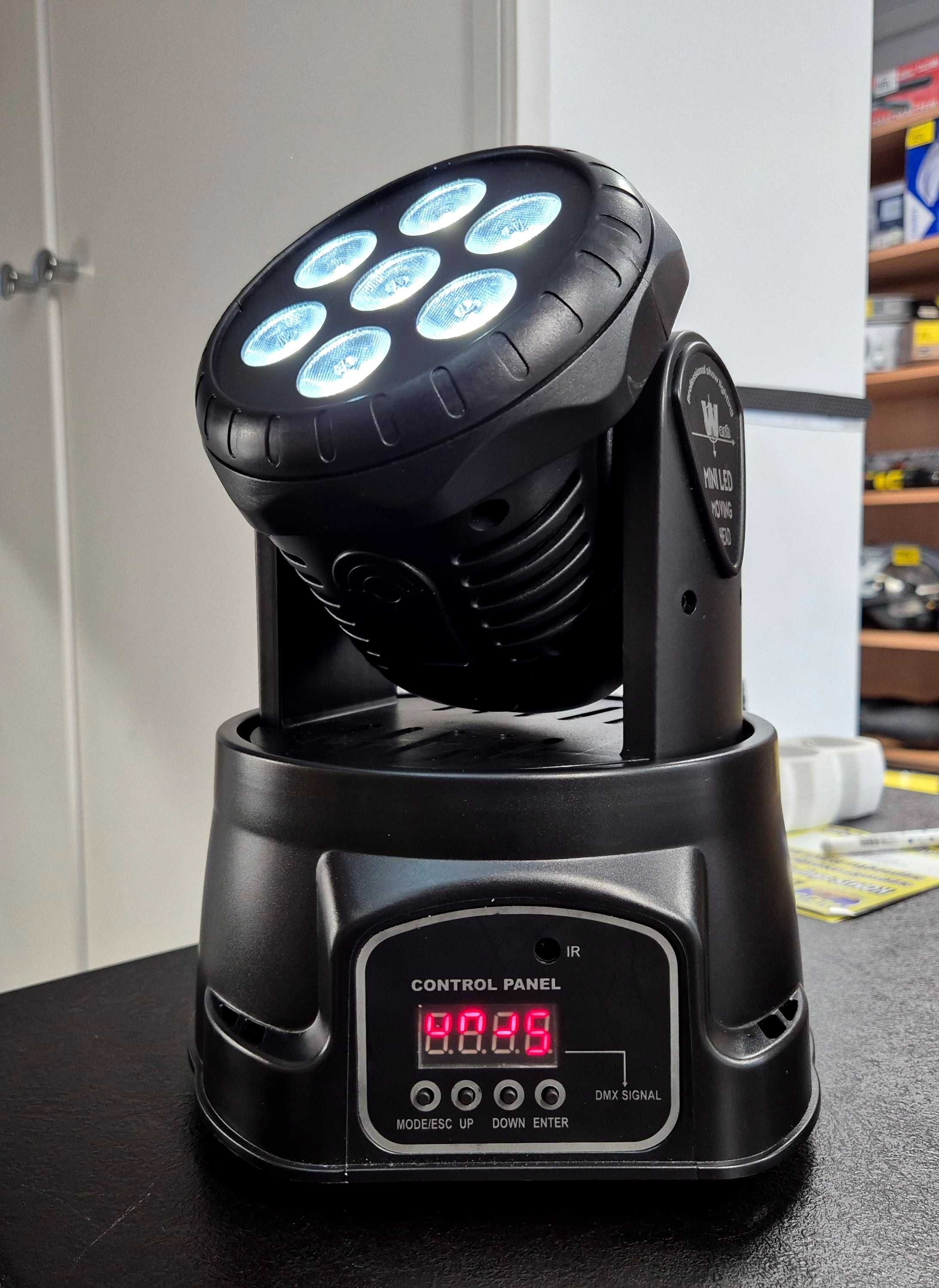 Lampa Dyskotekowa Wash Led Moving Head, Komis Jasło Czackiego